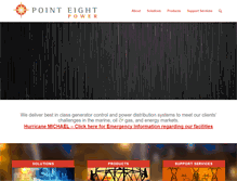 Tablet Screenshot of pointeightpower.com